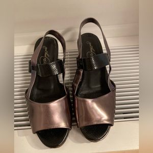 Rachel Comey open toe platform sandal, Size 36”